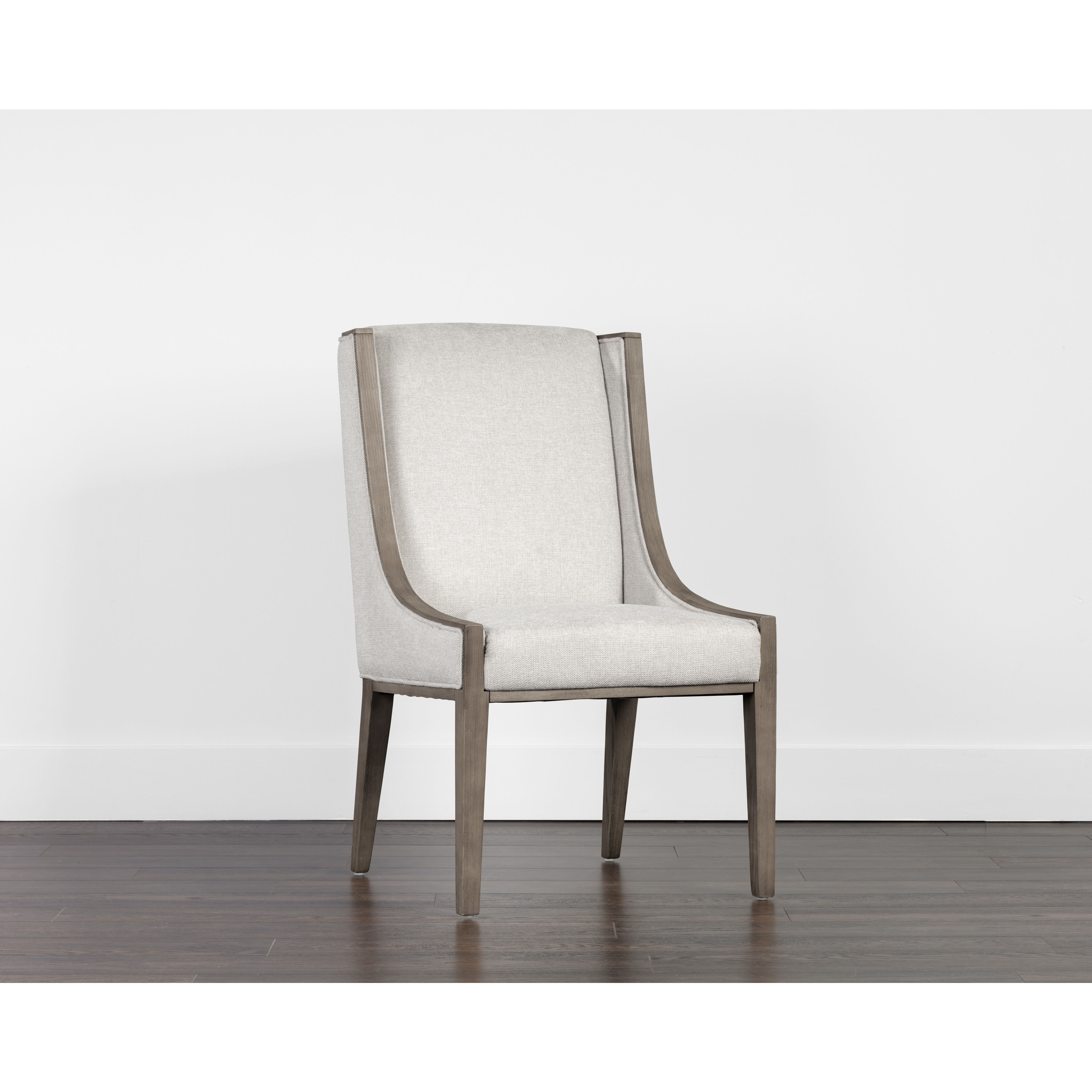 Idalia Latte / Belfast Oatmeal Dining Chair